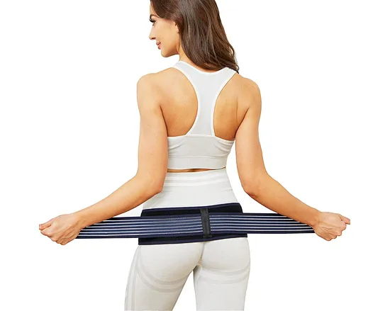 The straps breathable anterior pelvic tilt correction support brace are fully adjustable in order to accommodate the waistline of both adult women&men.This Pelvis Belt does not compress the viscera or affect your daily activities.